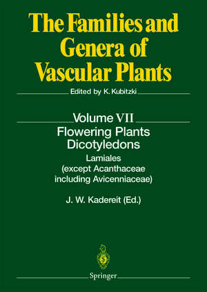 Flowering Plants · Dicotyledons: Lamiales (except Acanthaceae including Avicenniaceae) de Joachim W. Kadereit