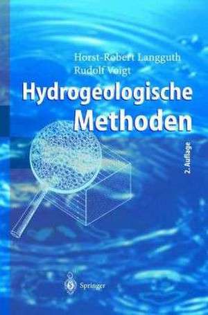 Hydrogeologische Methoden de Horst-Robert Langguth