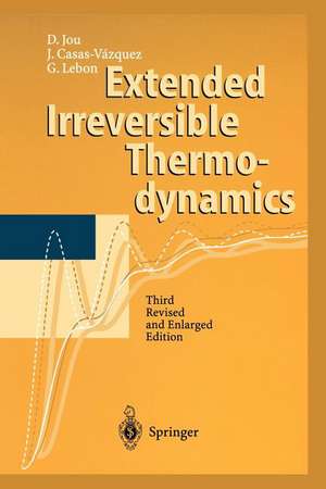 Extended Irreversible Thermodynamics de D. Jou