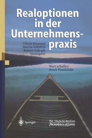 Realoptionen in der Unternehmenspraxis: Wert schaffen durch Flexibilität de Ulrich Hommel