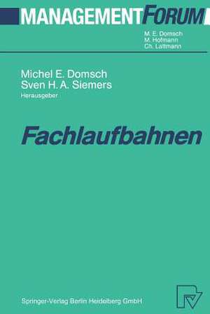 Fachlaufbahnen de Michel E. Domsch