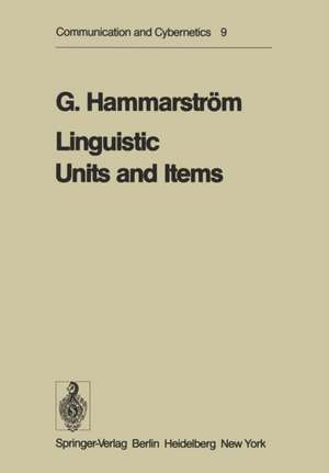 Linguistic Units and Items de G. Hammarström