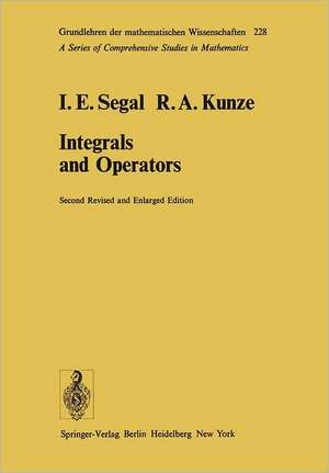 Integrals and Operators de I.E. Segal