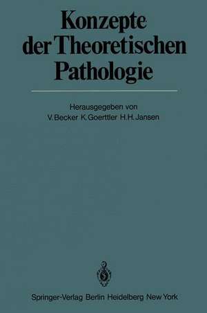 Konzepte der Theoretischen Pathologie de V. Becker