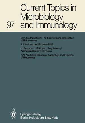 Current Topics in Microbiology and Immunology de W. Henle