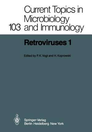 Retroviruses 1 de P. K. Vogt