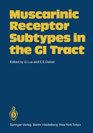 Muscarinic Receptor Subtypes in the GI Tract de G. Lux