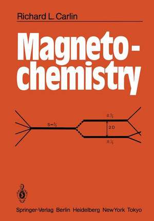 Magnetochemistry de Richard L. Carlin