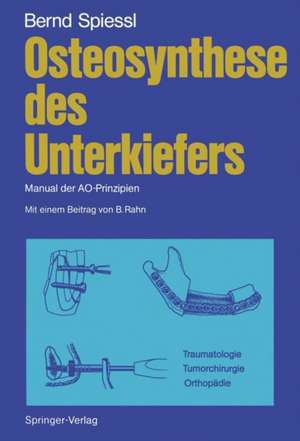 Osteosynthese des Unterkiefers: Manual der AO-Prinzipien de Berton Rahn