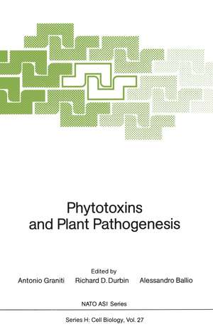 Phytotoxins and Plant Pathogenesis de Antonio Graniti