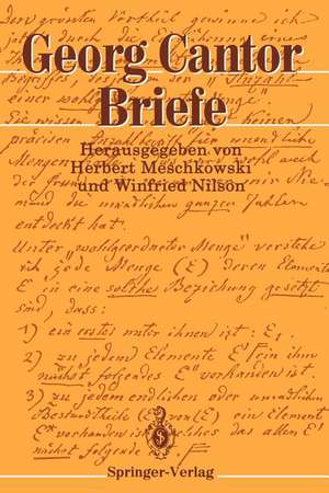 Briefe de Georg Cantor