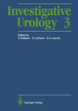 Investigative Urology 3 de Herbert Rübben