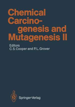 Chemical Carcinogenesis and Mutagenesis II de C.F. Arlett