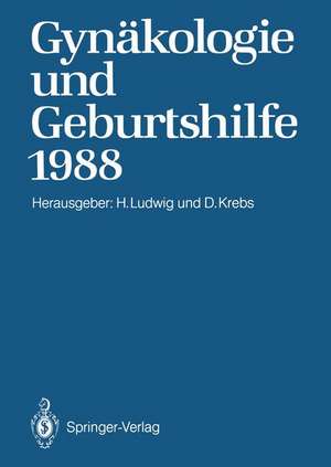 Gynäkologie und Geburtshilfe 1988 de Hans Ludwig