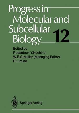 Progress in Molecular and Subcellular Biology de Philippe Jeanteur