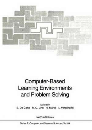 Computer-Based Learning Environments and Problem Solving de Erik De Corte