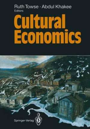 Cultural Economics de Ruth Towse