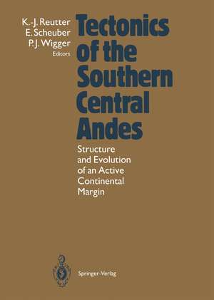 Tectonics of the Southern Central Andes: Structure and Evolution of an Active Continental Margin de Klaus-Joachim Reutter