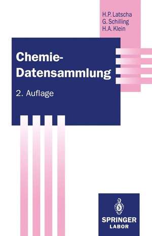 Chemie — Datensammlung de Hans P. Latscha