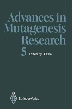 Advances in Mutagenesis Research de Y.F. Bogdanov