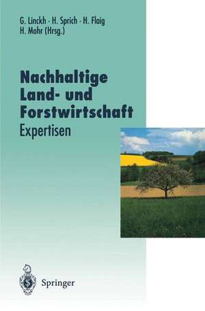 Nachhaltige Land- und Forstwirtschaft: Expertisen de Günther Linckh