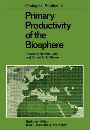 Primary Productivity of the Biosphere de H. Lieth