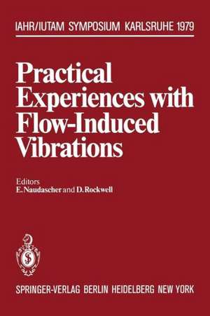 Practical Experiences with Flow-Induced Vibrations: Symposium Karlsruhe/Germany September 3–6,1979 University of Karlsruhe de E. Naudascher