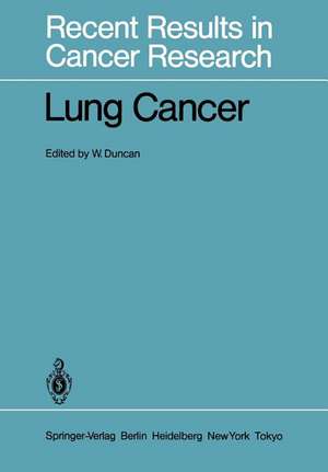 Lung Cancer de W. Duncan