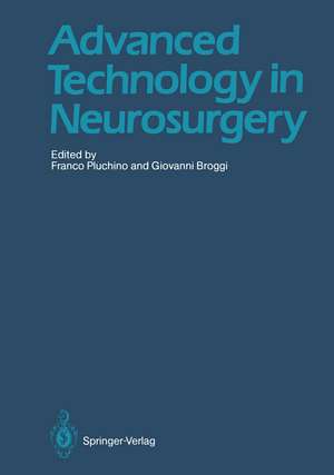 Advanced Technology in Neurosurgery de C.L. Solaro