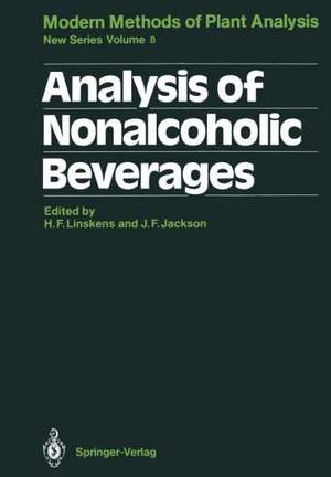 Analysis of Nonalcoholic Beverages de Hans-Ferdinand Linskens