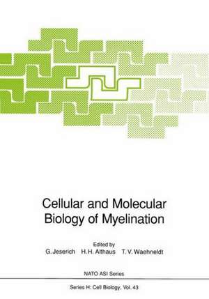 Cellular and Molecular Biology of Myelination de Gunnar Jeserich