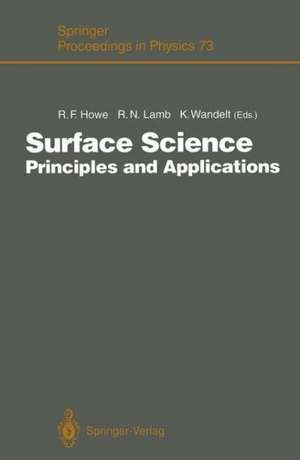 Surface Science: Principles and Applications de Russel F. Howe