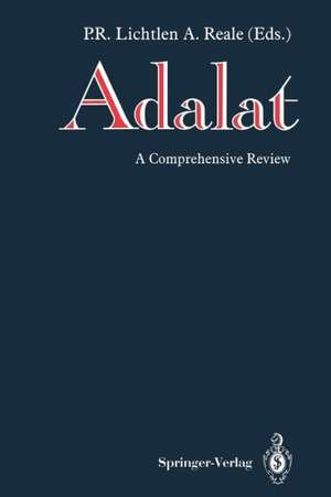 Adalat: A Comprehensive Review de P. R. Lichtlen