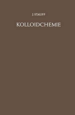 Kolloidchemie de Joachim Stauff