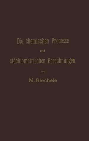 Die chemischen Processe und stöchiometrischen Berechnungen bei den Prüfungen und Wertbestimmungen der im Arzneibuche für das Deutsche Reich (vierte Ausgabe) aufgenommenen Arzneimittel: Gleichzeitig theoretischer Teil der Anleitung zur Erkennung und Prüfung aller im Arzneibuche für das Deutsche Reich (vierte Ausgabe) aufgenommenen Arzneimittel de Max Biechele