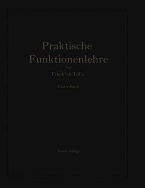 Elementare und elementare transzendente Funktionen de Professor Dr.-Ing. Friedrich Tölke