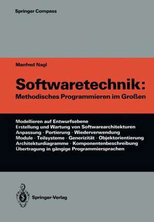 Softwaretechnik: Methodisches Programmieren im Großen de Manfred Nagl