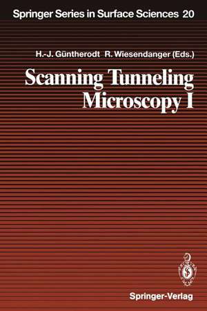 Scanning Tunneling Microscopy I: General Principles and Applications to Clean and Adsorbate-Covered Surfaces de Hans-Joachim Güntherodt