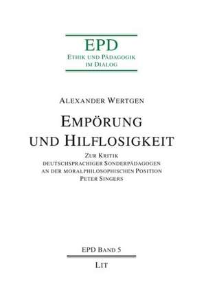 Empörung und Hilflosigkeit de Alexander Wertgen