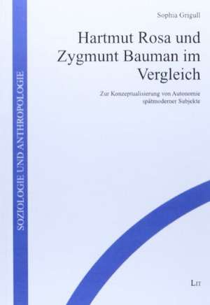 Hartmut Rosa und Zygmunt Bauman im Vergleich de Sophia Grigull