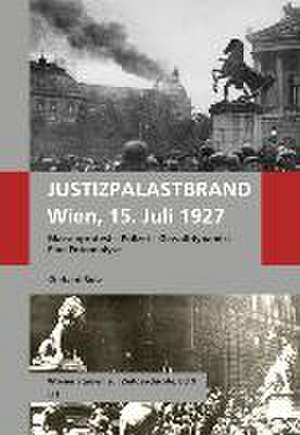 Justizpalastbrand Wien, 15. Juli 1927 de Gerhard Botz