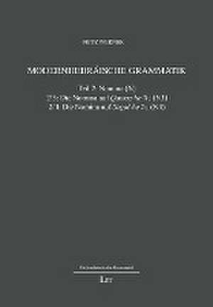 Modernhebräische Grammatik. Teil 2 de Fritz Werner