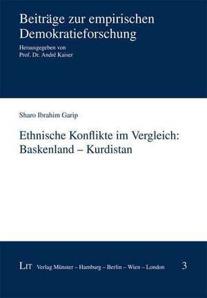 Ethnische Konflikte im Vergleich: Baskenland - Kurdistan de Sharo Ibrahim Garip