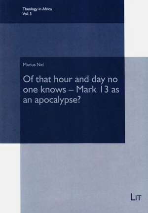 Of That Hour and Day No One Knows - Mark 13 as an Apocalypse?: Australian Racism and the "White Sugar" Campaign de Marius Nel