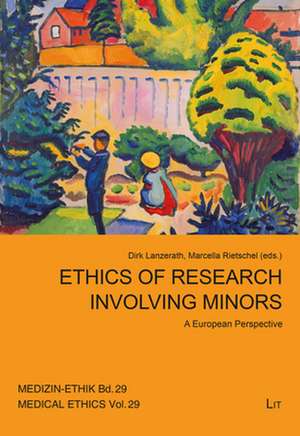 Ethics of Research Involving Minors de Dirk Lanzerath