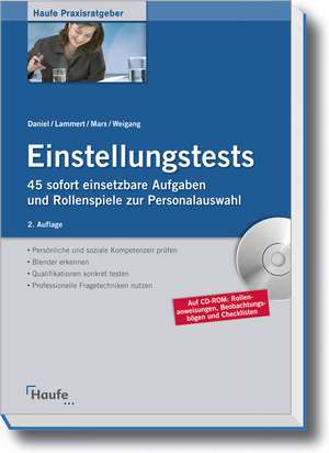 Bewerberauswahl mit Einstellungstest - inkl. Arbeisthilfen online de Ewald Daniel