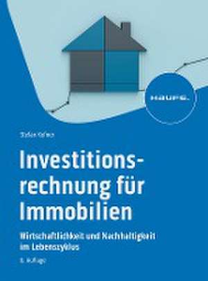 Investitionsrechnung für Immobilien de Stefan Kofner