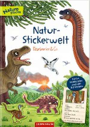 Natur-Stickerwelt - Dinosaurier & Co. de Ruby Anna Warnecke