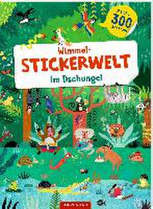 Wimmel-Stickerwelt - Im Dschungel de Mariana Ruiz Johnson