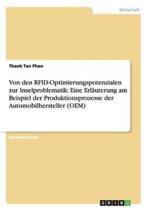 Von den RFID-Optimierungspotenzialen zur Inselproblematik: Eine Erläuterung am Beispiel der Produktionsprozesse der Automobilhersteller (OEM) de Thanh Tan Phan